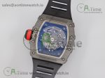 RM035-02 Real NTPT ZF 1:1 Best Edition Skeleton Dial on Black Rubber Strap NH05A V4 - Image 17