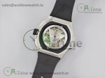 Big Bang Sang Bleu II Chrono SS HRF Best Edition White Dial on Black Gummy Strap A7750 - Image 15