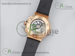 Big Bang 44mm V6F Black Dial Rose Gold Bezel on Black Rubber Strap HUB4104 A7750 - Image 15