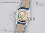 Calatrava 6007A SS 3KF 1:1 Best Edition Blue Dial on Blue Leather Strap A324 Super Clone V2 - Image 15