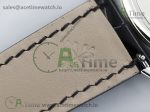 Calatrava 5227 SS 3KF 1:1 Best Edition Off-White Dial Black Leather Strap A324 Super Clone V2 - Image 14