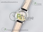 Rendez-Vous Night & Day SS Polished Bezel ZF 1:1 Best Edition White Textured Dial on Blue Leather Strap A898 - Image 13