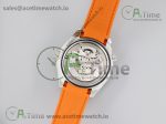 Planet Ocean Professional Orange Bezel 45mm 1:1 OMF Best Edition on Rubber Strap A8500 (Black Balance Wheel) - Image 14