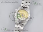 Overseas Ultra-Thin 5500V V8F 42.5MM Best Edition White Dial on SS Bracelet A5200 AAA Replica - Image 16