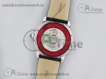 Ronde Solo de Cartier 42mm ZF 1:1 Best Edition White Dial on Black Leather Strap MIYOTA 9015 - Image 17
