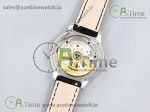 Rendez-Vous Night & Day SS Polished Bezel ZF 1:1 Best Edition White Textured Dial on Blue Leather Strap A898 - Image 14