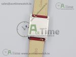 Tank Must 25.5mm K11F SS White Dial on Red Leather Strap Ronda Quartz - Image 13