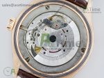 Cellini 50515 RG EWF 1:1 Best Edition Black Dial on Brown Leather Strap SA3165 - Image 15