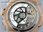 Big Bang 44mm V6F Black Dial Rose Gold Bezel on Black Rubber Strap HUB4104 A7750 - Image 17