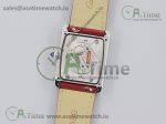 Tank Must 25.5mm K11F SS White Dial on Red Leather Strap Ronda Quartz - Image 14