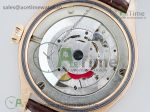 Cellini 50515 RG EWF 1:1 Best Edition Black Dial on Brown Leather Strap SA3165 - Image 16