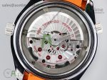Planet Ocean Professional Orange Bezel 45mm 1:1 OMF Best Edition on Rubber Strap A8500 (Black Balance Wheel) - Image 16