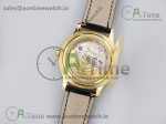 Calatrava 5227G SS 3KF 1:1 Best Edition White Dial Black Leather Strap A324 Super Clone V2 - Image 16
