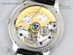Rendez-Vous Night & Day SS Polished Bezel ZF 1:1 Best Edition White Textured Dial on Blue Leather Strap A898 - Image 16