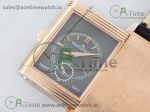 Reverso Tribute 49x29mm Two Face MGF 18K Gold Best Edition 1:1 Brown Leather Strap 854A/2 movement - Image 19
