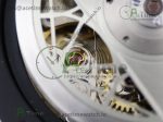 Big Bang Sang Bleu II Chrono SS HRF Best Edition White Dial on Black Gummy Strap A7750 - Image 19