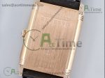 Reverso Tribute 49x29mm Two Face MGF 18K Gold Best Edition 1:1 Brown Leather Strap 854A/2 movement - Image 20