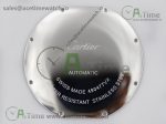 Ronde Solo de Cartier 42mm ZF 1:1 Best Edition White Dial on Black Leather Strap MIYOTA 9015 - Image 21