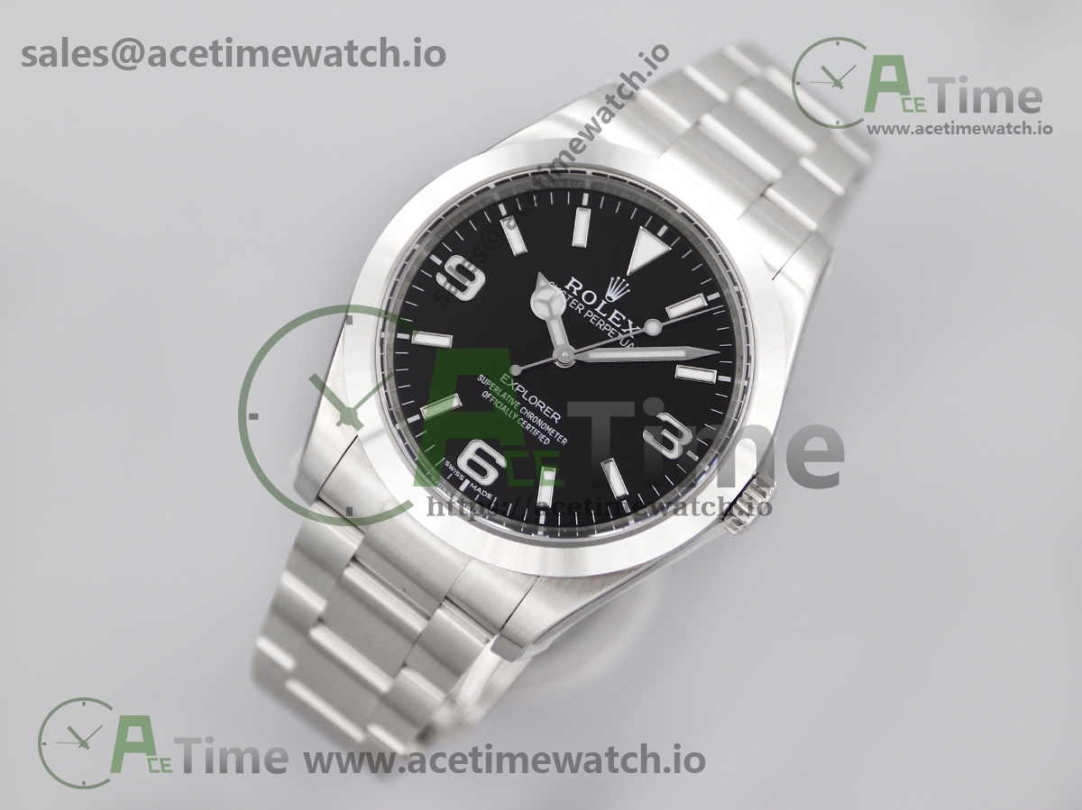 3 EXPLORER I 214270 39mm ARF 1:1 Best Edition 904L SS Case and Bracelet SH3132 - Image 1
