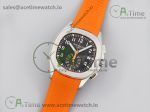 Aquanaut 5968 SS OMF Best Edition Gray Dial on Orange Rubber Strap A520