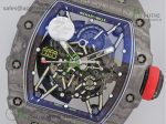 RM035-02 Real NTPT ZF 1:1 Best Edition Skeleton Dial on Black Rubber Strap NH05A V4 - Image 2