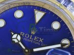 Submariner Blue Diamonds Bezel SS Best Edition Blue Dial on SS Bracelet A2824 - Image 3