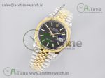DateJust 36 SS/YG 126233 EWF Gold Wrapped 904L Steel Black Dial Stick Markers on Jubilee Bracelet SA3235