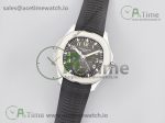 Aquanaut 5164A SS ZF 1:1 Best Edition Black Dial on Black Rubber Strap A324