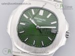Nautilus 5711/1A PPF 1:1 Best Edition Green Textured Dial on SS Bracelet 324CS V4 - Image 2