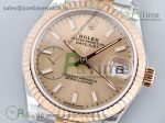 DateJust 31 Ladies 278273 EWF RoseGold Wrapped 904L Steel Gold Dial Stick Markers on Jubilee Bracelet348 - Image 2
