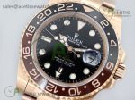 GMT-Master II 126715 CHNR Black/Brown Ceramic 904L Steel Wrapped Gold GMF 1:1 Best Edition SA3285 CHS V3 - Image 2