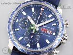Mille Miglia 168571 SS/RG V7F 1:1 Best Edition Blue Dial on Blue Rubber Strap A7750 - Image 2