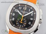 Aquanaut 5968 SS OMF Best Edition Gray Dial on Orange Rubber Strap A520 - Image 2