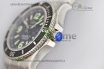 Superocean Automatic 44 TF 1:1 Best Edition Black Dial Black Bezel on SS Bracelet A2824 - Image 4
