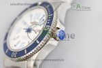 Superocean Automatic 44 TF 1:1 Best Edition White Dial Blue Bezel on SS Bracelet A2824 - Image 4