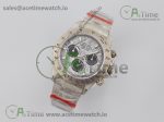 Daytona Project PVD Grey Dial on PVD Bracelet A7750