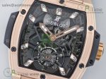 Spirit of Big Bang Tourbillion RG JBF Best Edition Skeleton Dial on Black Gummy Strap - Image 2