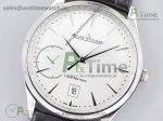 Master Ultra Thin Date 1238420 ZF 1:1 Best Edition White Dial on Black Leather Strap A899/1 - Image 2
