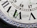 Ronde Solo de Cartier 42mm ZF 1:1 Best Edition White Dial on Black Leather Strap MIYOTA 9015 - Image 4