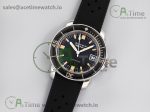 Fifty Fathoms 5008B Barakuda SS 1:1 ZF Best Edition Black Dial on Black Rubber Strap A1151