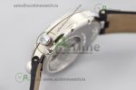 Reine de Naples 8918BB SS ZF 1:1 Best Edition White MOP Dial Diamonds Bezel on Black Fabric Strap A537 - Image 5
