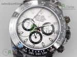 Daytona Project PVD TWF White Dial on PVD Bracelet A7750 - Image 2