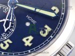 Calatrava 5524G Pilot Travel Time GRF Blue Dial on Black Leather Strap MIYOTA 9015 - Image 4