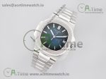 Nautilus 5711/1A PPF 1:1 Best Edition Blue Textured Dial on SS Bracelet 324CS V4