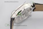 Reine de Naples 8918BB SS ZF 1:1 Best Edition White MOP Dial Diamonds Bezel on Black Fabric Strap A537 - Image 6