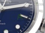 Black Bay 41 LF 1:1 Best Edition Blue Dial on Brown Leather Strap A2824 - Image 4