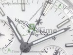 Overseas Ultra-Thin 5500V V8F 42.5MM Best Edition White Dial on SS Bracelet A5200 AAA Replica - Image 4