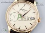 Calatrava 5227R SS 3KF 1:1 Best Edition White Dial on Brown Leather Strap A324 Super Clone V2 - Image 2