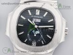 Nautilus 5726 Full Function SS PPF 1:1 Best Edition Blue Dial on SS Bracelet A324 - Image 2