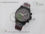 Daytona Project PVD Grey Dial on PVD Bracelet A7750